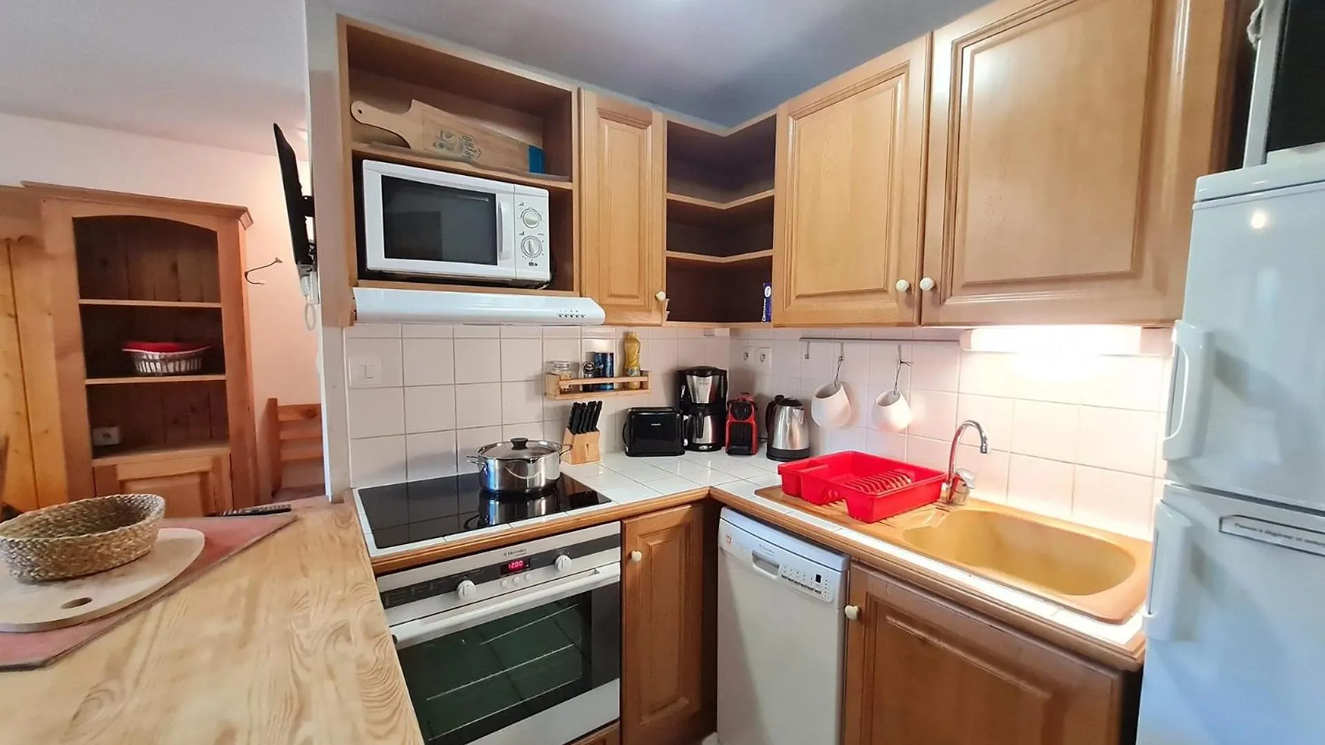 公寓 Balcon Des Pistes - 217-218 - Appt Tout Confort 8P 莱德萨阿尔卑斯